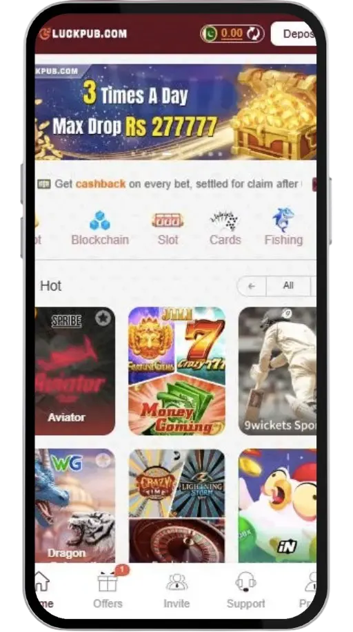  LUCK PUB Game Home