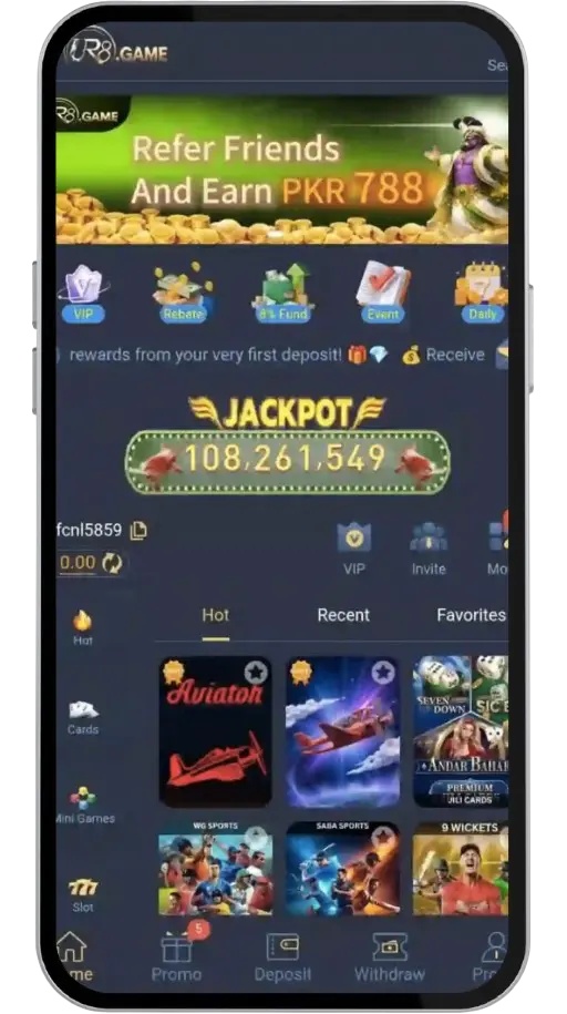 UR8 Game apk Home
