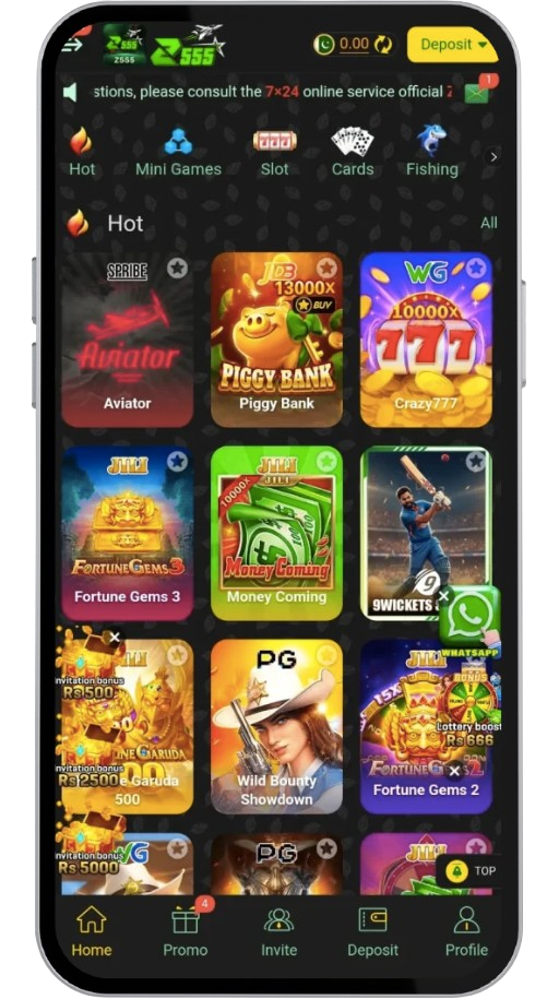 Z555 Game APk